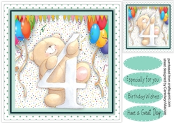 Teds Happy 4th Birthday