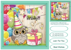 Owls Birthday Surprise