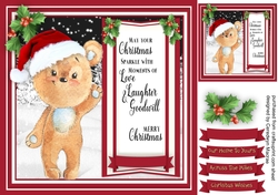 Cute Bear , Christmas Wishes