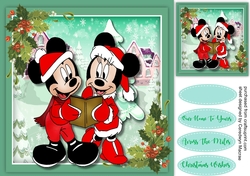 Micky and Minnie Carol Singing