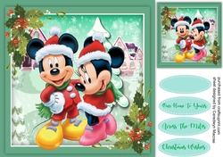 Micky and Minnie Dancing