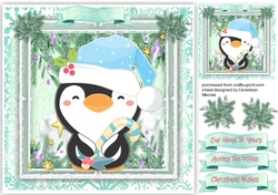 Gorgeous Penguins Blue Hat