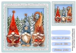 Gnomes In the Snow