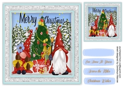 Gnomes Merry Christmas