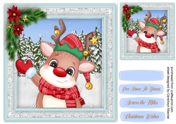 Gorgeous Happy Reindeer
