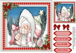 Cute Christmas Snowman