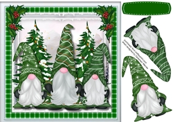 Beautiful Green Gnomes