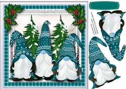 Beautiful Aqua Gnomes