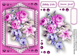 Gorgeous Lilac Summer Roses