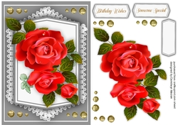 Gorgeous Red Summer Roses