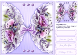 Beautiful Double Lace and Roses 3