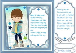 Birthday Wishes Son or Brother
