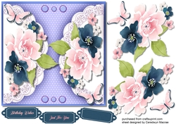 Beautiful Pinks and Navy