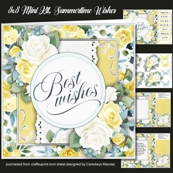 8x8 mini kit , Summertime Wishes