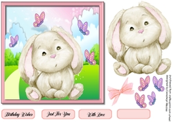Cute Floppy Ears Bunny