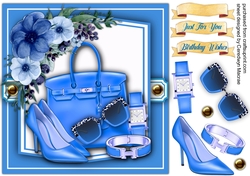 Beautiful Blue Accessories