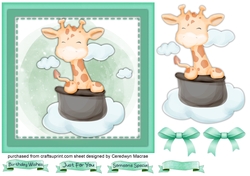 Giraffe in the Cloud