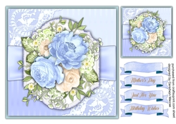 Beautiful 7x7 Aqua Dreams