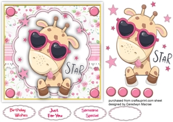 Gorgeous Giraffe Star