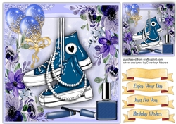 Beautiful Birthday Blue