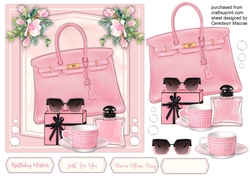 Beautiful Pink Glam Gal