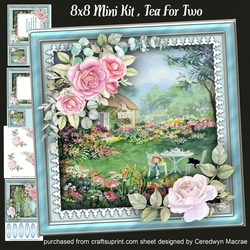 8x8 Mini Kit , Beautiful Tea For Two