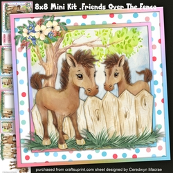 8x8 Mini Kit , Friends over the Fence