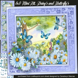 8x8 Mini Kit, Daisys and Butterflys
