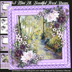 8x8 Mini Kit , Beautiful Forest Stream
