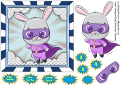 Gorgeous Super Hero Rabbit