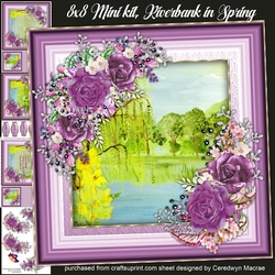 8x8 Mini Kit, Riverbank in Spring 