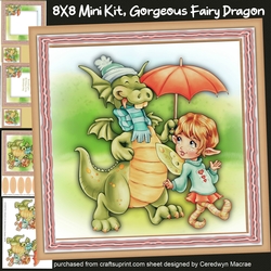 8x8 Mini Kit, Gorgeous Dragon Fairy