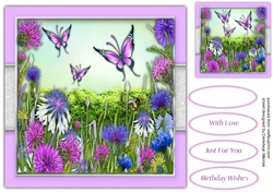 Petal Wings and Cornflowers