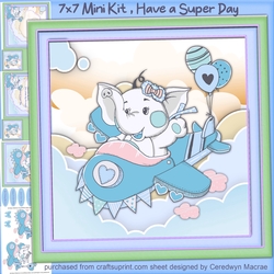 7x7 App Mini Kit , Have a Super Day ,Boy