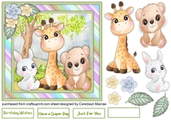 Animal Friends 7x7 
