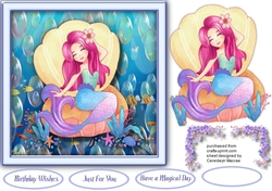 Beautiful Mermaid 7x7