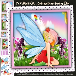 7x7 Mini Kit, Gorgeous Fairy Ella