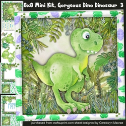 8x8 Mini Kit, Dino Dinosaur 3