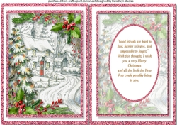 A5, Pink Christmas Wishes