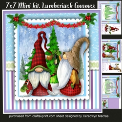 7x7 Mini Kit, Lumberjack Gnomes
