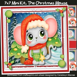 7x7 Mini Kt, The Christmas Mouse