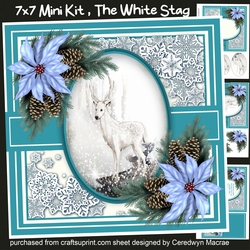 7x7 Mini Kit , The White Stag