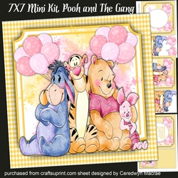 7X7 Mini Kit, Pooh and the Gang