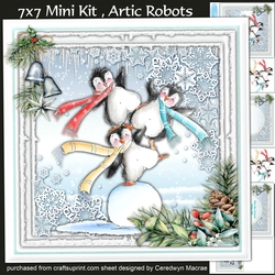 7x7 Mini Kit Artic Robots