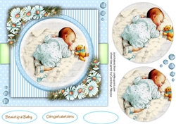 7x7 Quick Cards  Beautiful Baby 