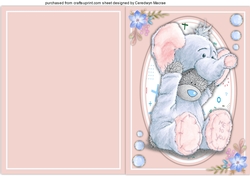 A5, Tatty Teddy ,Pink