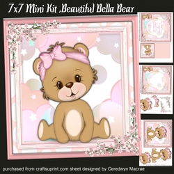 7x7 Mini Kit Beautiful Bella Bear