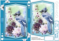 Birds in the Flowers 1