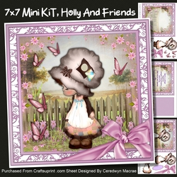 7x7 Mini Kit, Holly and Friends