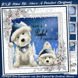 8x Mini Kit, Have A Pawfect Christmas